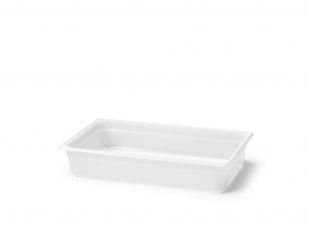 Kantin i vit plast, GN 1/1, djup 100-150 mm, Patina