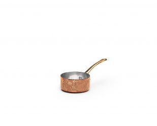 Smörpanna i koppar med två handtag, Ø 28 cm, Ø 7 cm, Agnelli