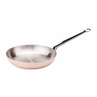 Kopparstekpanna med rfr insida, induktionsbotten , Ø 24 cm, Agnelli