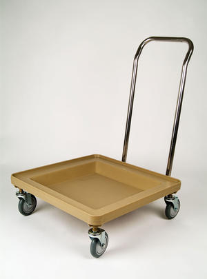 Diskkorgsvagn Dolly med handtag, Patina