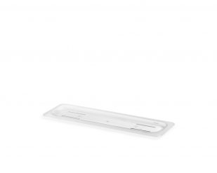 Standard lock med handtag, transparent, Patina