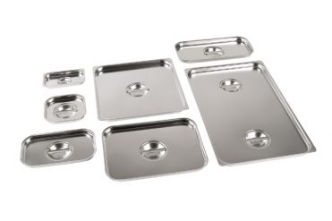 Standardlock, GN 2/3 med handtag, Patina