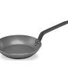 Stekpanna Blacksteel, stål med platt järnhandtag, Ø 20-40 cm, Agnelli