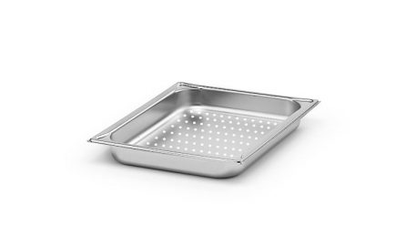 Kantin utan handtag, perforerad, GN 1/1 djup 40-200 mm, Patina