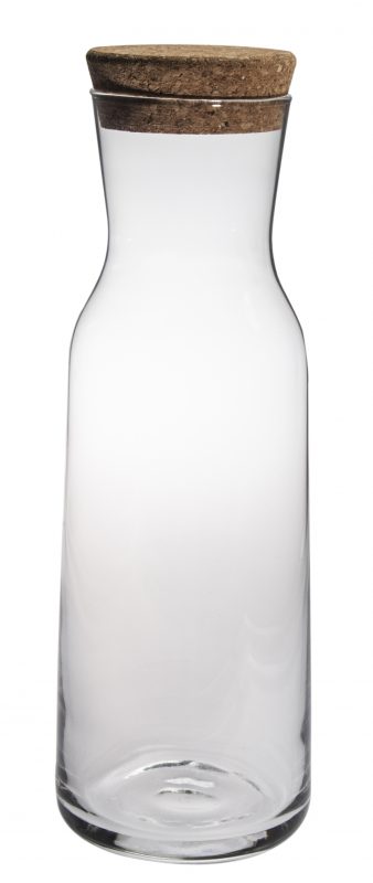 Karaff 1,0 L Aquaria, med kork
