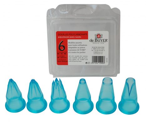 Spritsset Le TUBE, 6 st, De Buyer