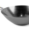 Wok 4,5 L Ø 33 cm, flat botten, Exxent