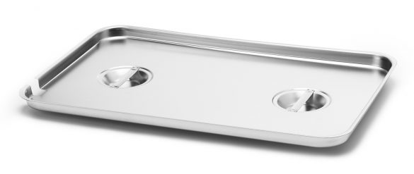 Lock med urtag för ösa, GN 1/1 m htg, Patina