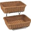 2st korgar i ställning, 36x27 cm, brun, Patina