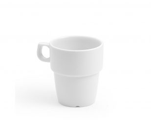 Forta kaffemugg med öra 250ml, stapelbar, Patina