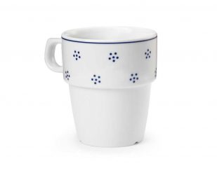 Forta mugg 250ml med öra stapelbar, Patina