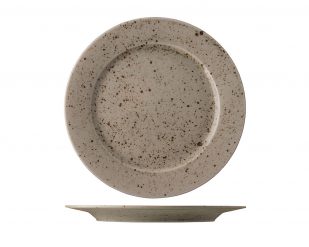 Lifestyle tallrik flat med bräm Ø 28 cm, Lilien