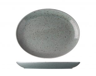 Lifestyle tallrik Oval 32cm, Lilien