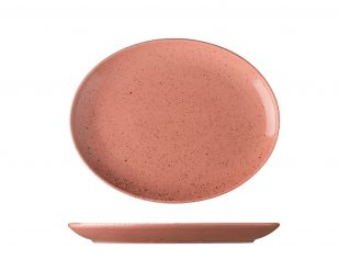 Lifestyle tallrik Oval 28cm, Lilien