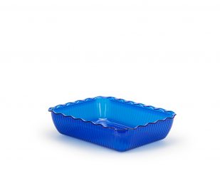 Crocks displayskål stor, Patina