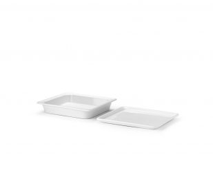 Porslinsfat, GN 2/3, Patina