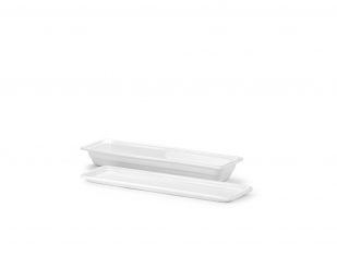 Porslinsfat, GN 2/4, Patina