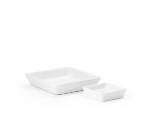 Fat kvadratisk, 120x120xH25mm, Patina