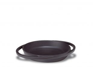 Minipan, rund, mattsvart, Ø 16 cm, Agnelli