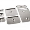 Standardlock, GN 1/9 med handtag, Patina