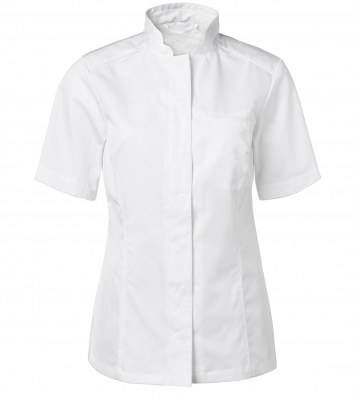 Kockskjorta kort ärm dam (Vit), Segers