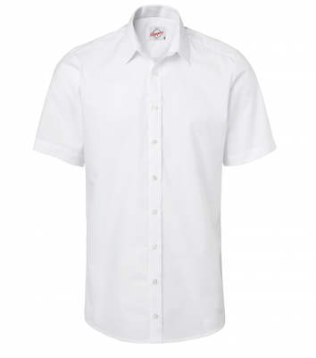 Herrskjorta, kort ärm (Vit), Segers