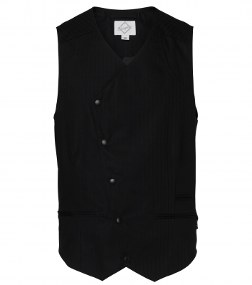 Väst - Herr (Svart Strukturrand), Segers