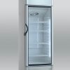 Kylskåp med glasdörr, 330 L, Scancool