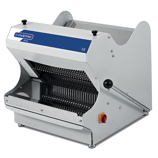 Manuell brödskivare, 10 mm tjocklek med 30 blad, Mastro Manuell brödskivare, 10 mm tjocklek med 30 blad, Mastro