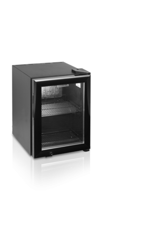 Kylskåp med glasdörr, 22 L, Tefcold