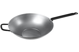 Wok 6,4 L Ø 34 cm, flat botten