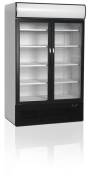 Kylskåp med 2 hängda dörrar, 970 L, Tefcold
