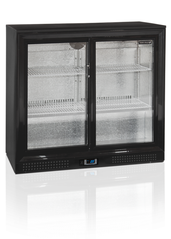 Barkyl med 2 skjutdörrar, höjd 87 cm, 191 L, Tefcold